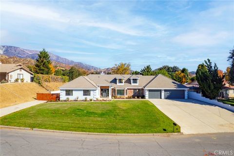 A home in Yucaipa