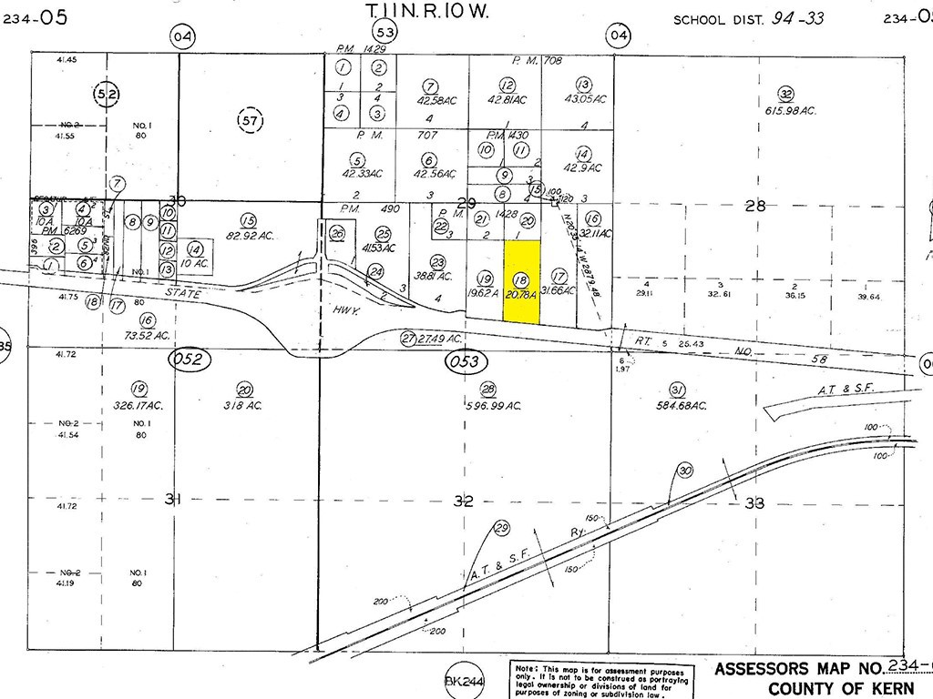 MAJOR PRICE REDUCTION !!! 684 feet frontage right on Highway 58. Perfect for billboard Signs/Solar, etc... This property has all kinds of potentials!: This wonderful 20 Ac. located in North Edwards base, Wonderful investment opportunity! Ideal for a truck stop, the Gas station with Restaurant, billboard signs, and solar farming, etc...
You can google the following GPS coordinates to locate the property: 35.016557 -117.958466