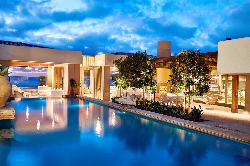 This Oceanfront Masterpiece by World Renowned Architect-Designer Ken Ronchetti has long been considered one of the most prominent coastal contemporary beach homes on the West Coast and a treasured Landmark in Del Mar. This property will take your breath away with 120ft of Ocean Frontage, making this resort beach home One-of-a-Kind in Del Mar. Glass tile in pool * Mahogany and Clear Fir cabinetry * Lattia ceilings * Disappearing glass walls * 120ft Ocean Frontage * Forced air conditioning * Radiant heating * 2 bed guest house * 10 person jacuzzi overlooking fire pit * Getty Stone accents * Imported Limestone flooring * Keyless entry Sea walls designed in conjunction with oceanographic engineers from Scripps Institute * Classic Oak Sandstone patio * Security system. Neighborhoods: Beach Equipment: Garage Door Opener,Pool/Spa/Equipment, Range/Oven Other Fees: 0 Sewer: Sewer Connected Topography: LL