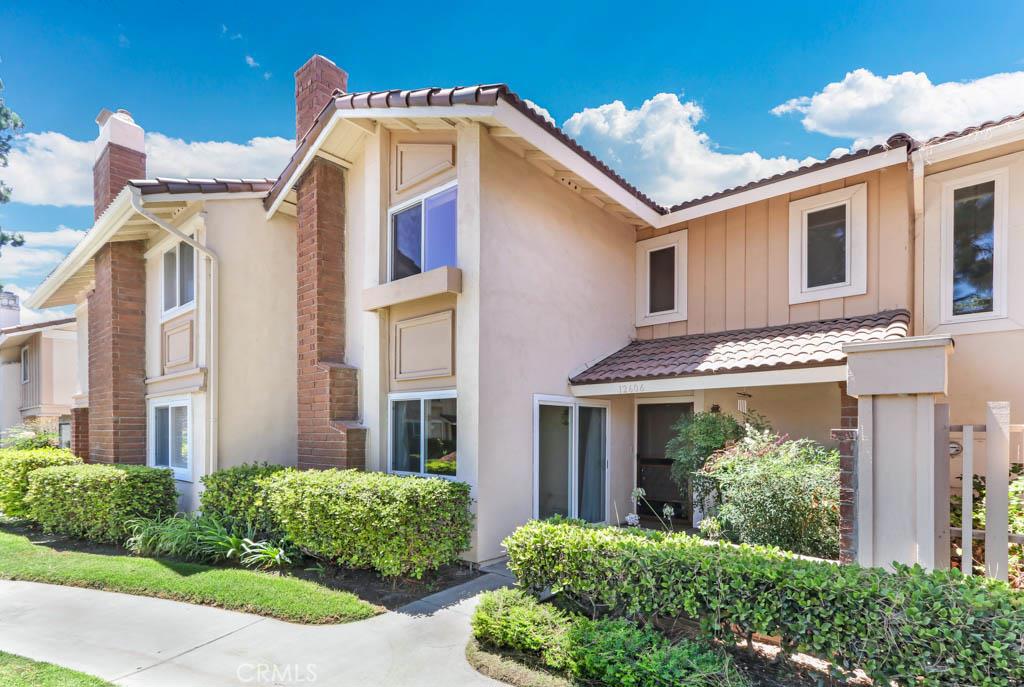 Charming townhome for sale in a peaceful gated complex. Beautiful community pool, 2 large bedrooms and 1.5 bathrooms make this a quaint space to call home. All bedrooms are upstairs; the master bedroom boasts a walk-in closet and major space! A fireplace and lots of storage complete this beauty. Lovely and lush patio connect the house to rear garage. Close to freeways and great area to hang your hat!