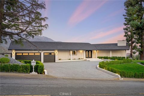 A home in La Canada Flintridge