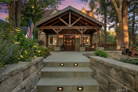 A home in Lake Arrowhead