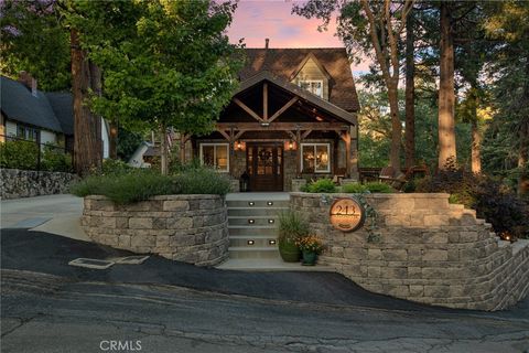 A home in Lake Arrowhead