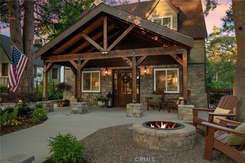 A home in Lake Arrowhead