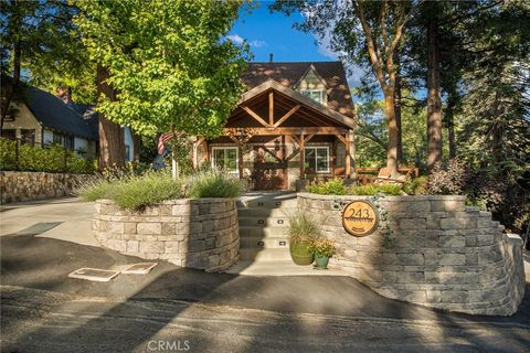 A home in Lake Arrowhead