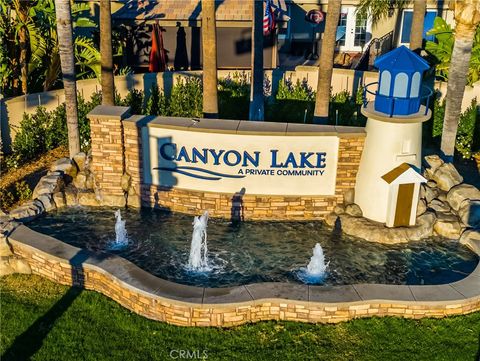 A home in Canyon Lake