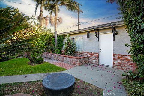 A home in Downey