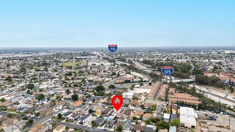 A home in Downey