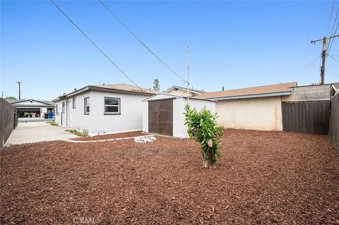 A home in Downey