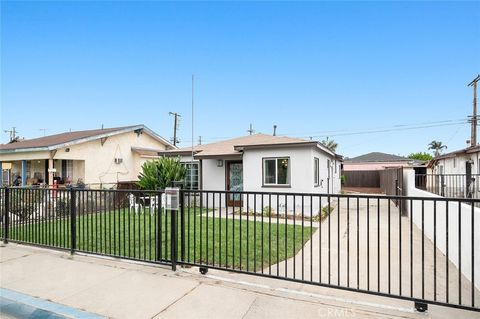 A home in Downey