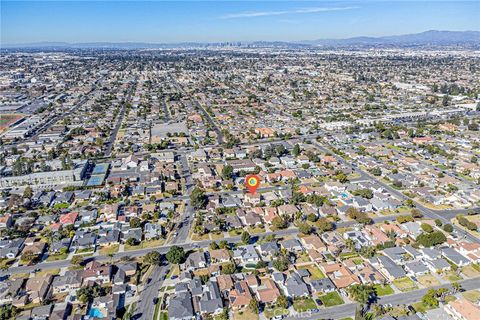 A home in Downey