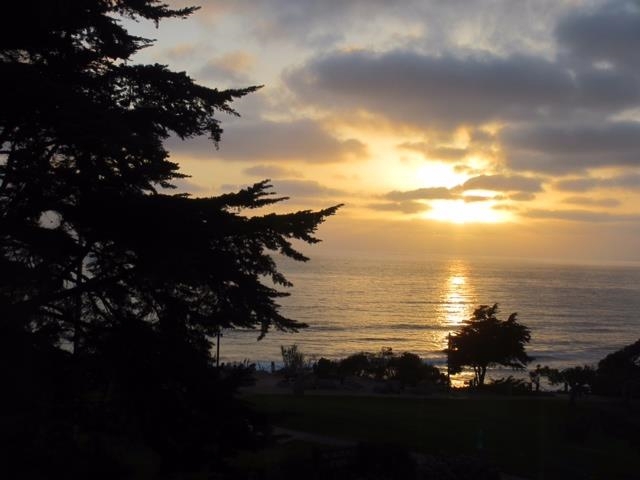Gorgeous Panoramic Ocean Views from this remodeled, furnished, 2 bedroom, 2 bath, second story condo located across from the beach and park in the heart of the Del Mar Village. There are beautiful bamboo and slate flooring, granite countertops, high-end appliances, interior washer and dryer, and private garage with space for an additional vehicle behind garage. A truly wonderful place to stay! Neighborhoods: Del Mar Beach & Village Complex Features: , View: Parklike,Panoramic Ocean