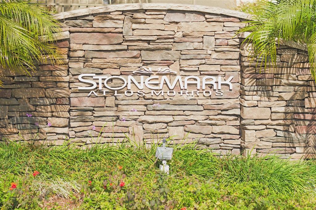 Great Opportunity to own in the Prestigious Complex of Stonemark! 2 Bed/2 Bath, move in ready! Granite countertops in kitchen and bathrooms. Covered patio with gorgeous views and spacious laundry closet. Stainless steel appliances, crown molding, and central A/C. Complex features spa & pool, resort style barbecue area, fitness center, and playground. The community is close to Camp Pendleton, shopping, Hwy 76 and less than 10 miles to the relaxing beaches of Oceanside - Come See, This Won't Last Long! Neighborhoods: Oceanside Equipment: Dryer,Garage Door Opener, Range/Oven, Washer Other Fees: 0 Sewer: Sewer Connected Topography: LL