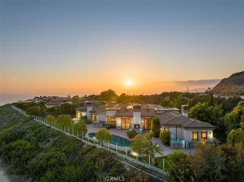 A home in Rancho Palos Verdes