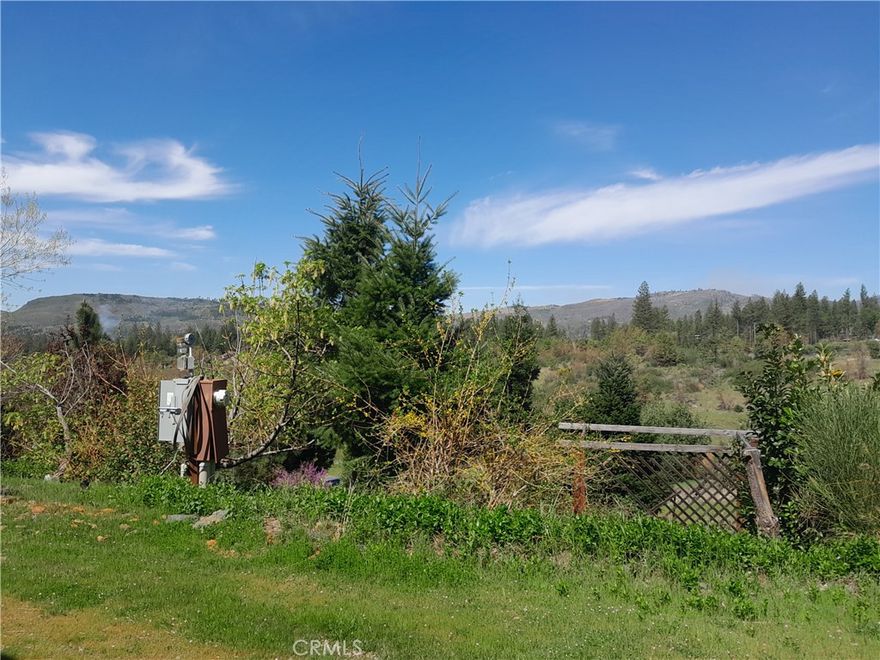 This property has everything you need to begin your new Homestead. Power on property. Shed and Tiny Shed. Beautiful foothill views. Call and tour this one today!