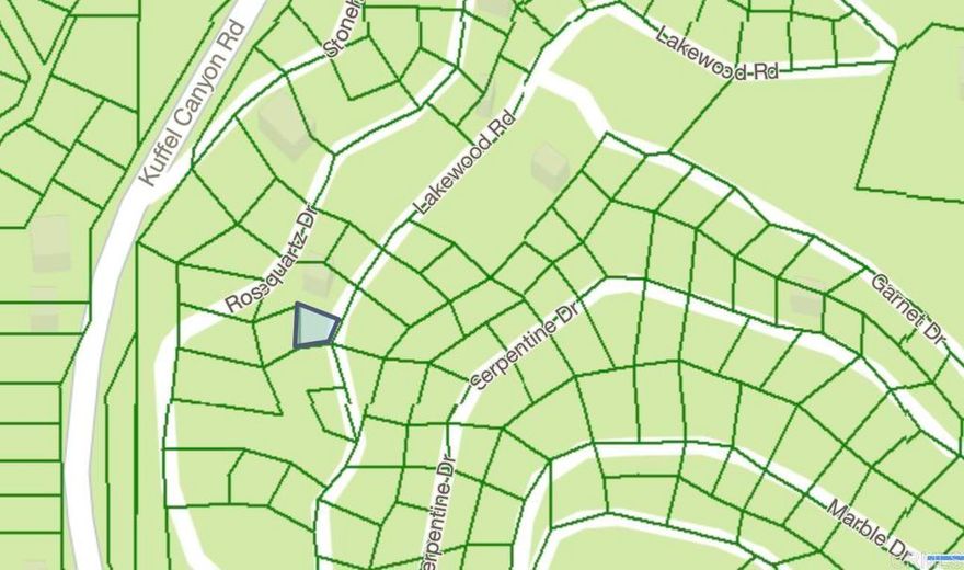 Great lot with amazing potential to build your dream cabin.