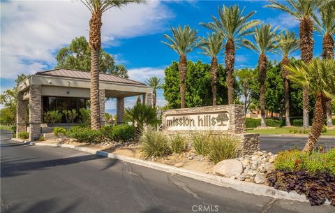 A home in Rancho Mirage