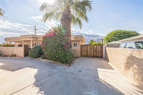 A home in Palm Springs