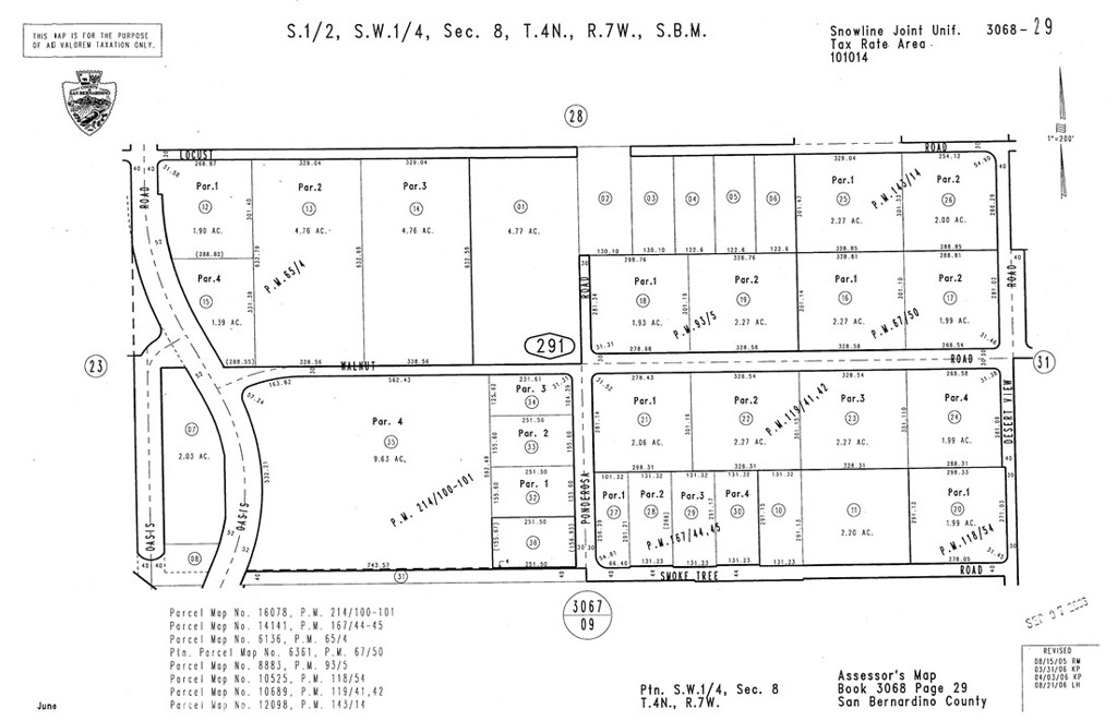Seize the Opportunity with this Prime 1.90-Acre Lot in Piñon Hills, CA!
This 1.90-acre lot in Piñon Hills, CA, offers a prime location with paved access and stunning desert vistas. Set at an elevation of 3,961 feet, the land is perfect for anyone seeking a peaceful rural lifestyle with close access to the amenities of the city. Just 30 miles from San Bernardino (population 218,000), enjoy shopping, dining, and schools while still being surrounded by natural beauty. Piñon Hills is nestled between the San Bernardino Mountains, offering hiking, camping, and outdoor recreation nearby. The terrain is flat, making it an ideal spot to build your next home or retreat. The property’s peaceful surroundings offer a sense of privacy without feeling isolated. With easy access to major highways, this lot is well-situated for future development.