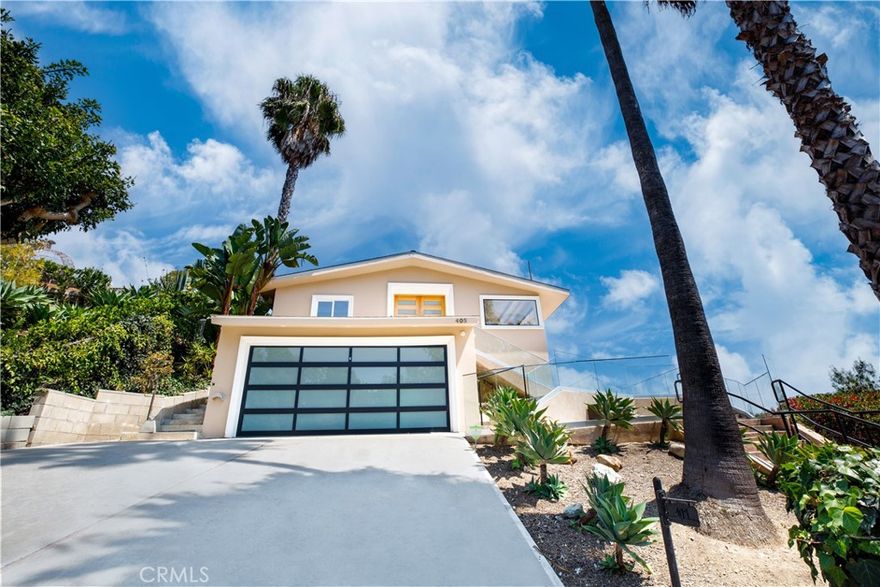 Prominently positioned on a trophy corner on the hillside neighborhood of North Laguna Beach, 405 Panorama is one of the most stunning homes. This home was completely remodeled in 2014 with high quality materials. Custom French Limestone flooring, White Quartz counters, breakfast bar, Viking and Bosh appliances and marvelous chandeliers. Coral Rock walls in the living room, kitchen and bathroom. Outdoor kitchen including Viking appliances and two wine refrigerators. This home is ideally positioned to enjoy breathtaking views of the Pacific Ocean's sparkling waters, Catalina Island's rolling cliff-sides, and picturesque sunsets year-round. A beautiful symphony of materials, design, functionality, and flow to create a truly unique experience of space in this 3 bedroom, 2 bathroom, approx. 7,150 sqft total open concept. Enjoy effortless transitions in this majestic indoor/outdoor floor plan from the moment you step foot into the property, ocean views welcome you from every area of the home. This home is located in the heart of the most beautiful beaches on the west coast, Downtown Laguna beach, Emerald Bay, world class-restaurants, shopping, and night life.



Property can be leased either furnished or unfurnished. If furnished, deposit will be higher.