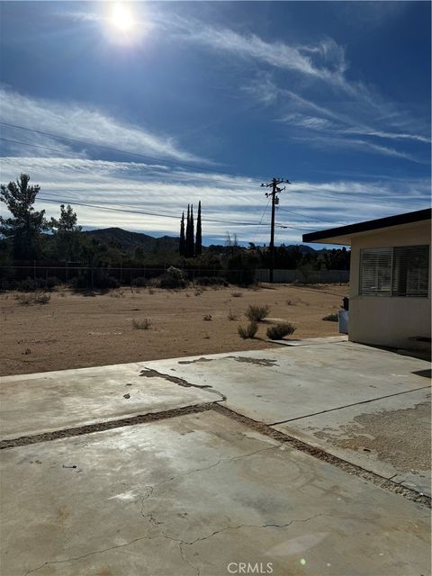 A home in Yucca Valley