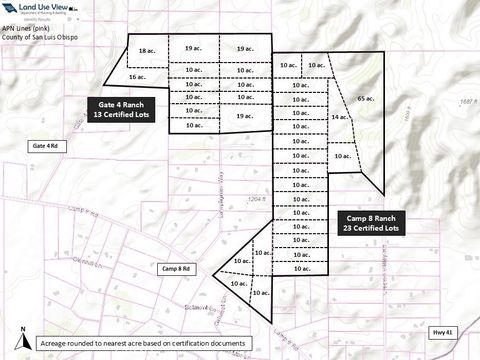 Tiny photo for 0 Camp 8 Road, Paso Robles, CA 93446 (MLS # NS24178810)