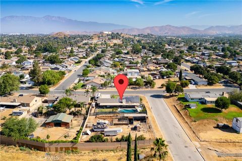 A home in Jurupa Valley