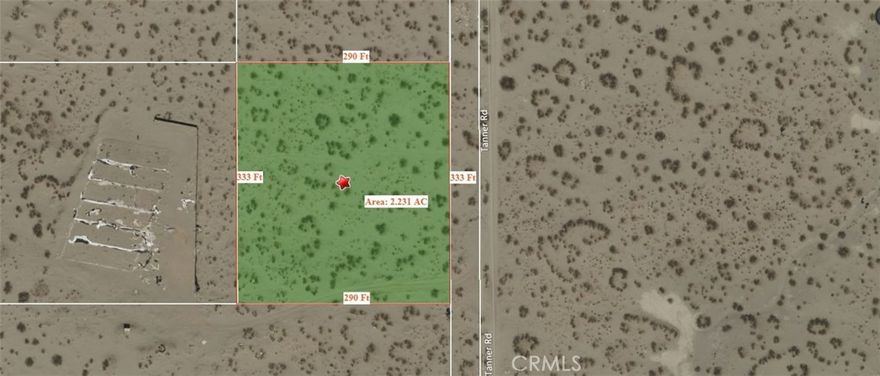 2.29 Acres ready for your imagination to built your own oasis in the desert, Ranch, all your toys and farm animals. PERFECT FOR YOUR NEW RANCHO!! 
Coordinates: 34.578752-117.596679
