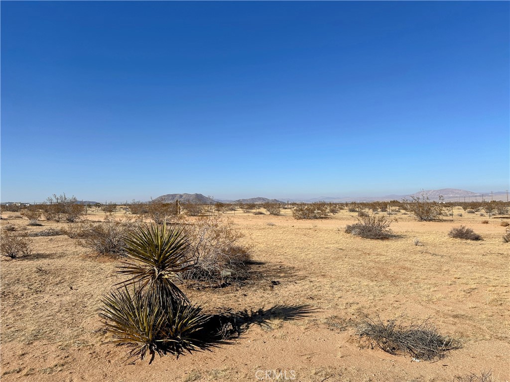 Priced to Sell! Fantastic 2 acre corner lot in northern Joshua Tree! Perfect location to build your desert home. Desirable combination of solitude and accessible utilities including water and power. New builds in the area. Good dirt roads for access. A small portion of the property is fenced. Short drive to Joshua Tree shops, amenities, and attractions including the National Park. Property does not have an assigned address - for listing purposes only. GPS: (34.2402887, -116.3170815) APN: 0631-273-04-0000