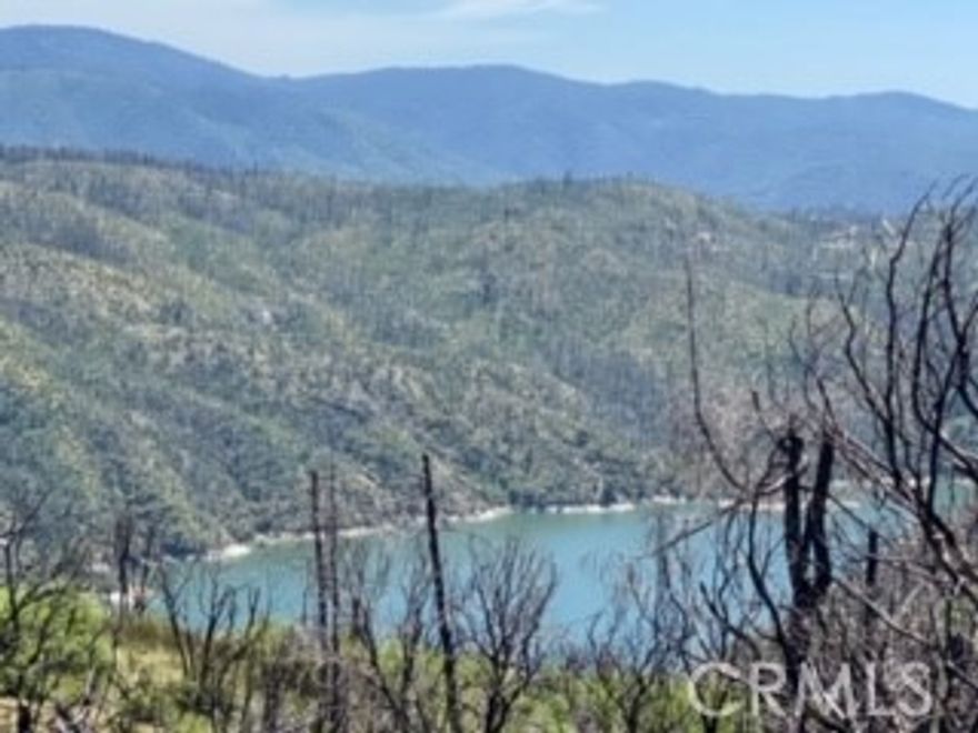 Gorgeous Lake View. It's been a couple of years now since the fire. Spring is here and Trees, Flowers, and green grass is growing. Southern slope exposer with great of a full lake and the surrounding mountains. There are 2 Slabs that the county has tested and approved. They are both structurally sound . You could rebuild on them. One is 1400 sq  ft the house slab and one is 500 sq ft the shop slab. New PGE is right at the gate. Well and septic are on property. 8 X 20 cargo container stays with property. Gate at driveway. The utilities alone are worth the asking price. PGE, Well, Septic, House Slab 1400 sq ft Shop slab 500sq ft, 8 X 20 cargo container. Come Look.