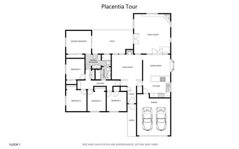 A home in Placentia