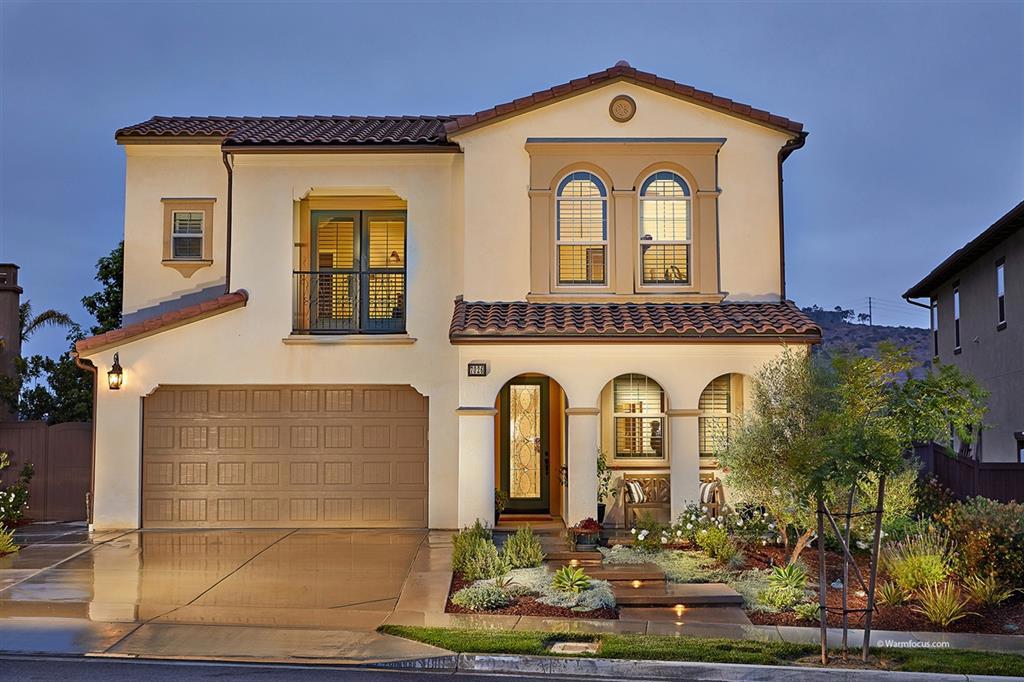 WOW! LOOK NO FURTHER! Absolutely STUNNING home on CUL-DE-SAC W VIEWS in desirable La Costa Oaks! Step inside to rich wood flooring, custom paint, wood working & upgraded carpeting. Recently remodeled chef's kitchen makes entertaining a breeze, with SS appliances, granite countertops, contemporary cabinetry, and oversized island with room for seating. Entertain in huge backyard with built-in firepit, putting green & amazing sunrises! 1 BD/BA & office down! Walk to community pool! SEE SUPPLEMENT Neighborhoods: La Costa Oaks Equipment: Dryer,Garage Door Opener, Range/Oven, Washer Other Fees: 0 Sewer: Sewer Connected Topography: LL