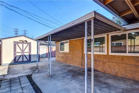 A home in Santa Fe Springs