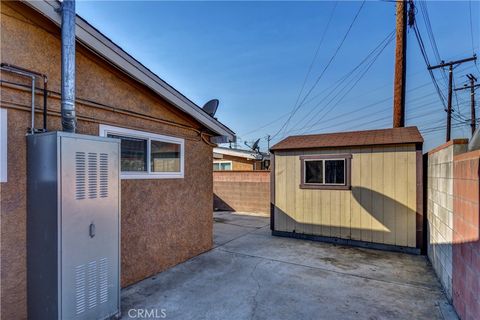 A home in Santa Fe Springs