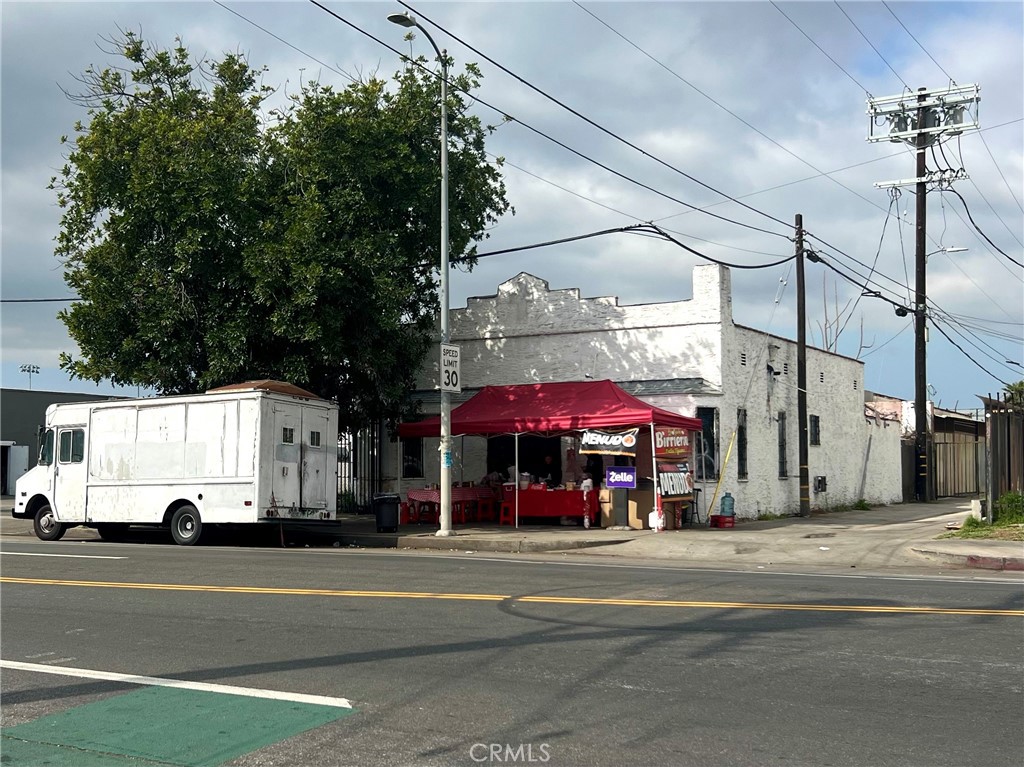 Incredible development or investment opportunity in the Avalon Gardens area of Los Angeles! This 5,985 square foot lot features a 1,761 square foot structure previously used as a church with a kitchen and bathroom facilities; it has the potential for a variety of commercial applications. This property offers excellent flexibility for an owner-user, investor, or developer. Located on a high-visibility stretch of Avalon Blvd off of Manchester Ave with steady foot and vehicle traffic, the property enjoys strong frontage and accessibility. Gated onsite parking available, plus plenty of surrounding industrial, retail, and residential activity. Surrounded by businesses, food vendors, and major thoroughfares, the location is ideal for a retail storefront, office, studio, restaurant, other commercial uses, or light industrial uses - LAM1 Zoning (buyer to verify all information and land usage). Property sold as-is in its present condition.