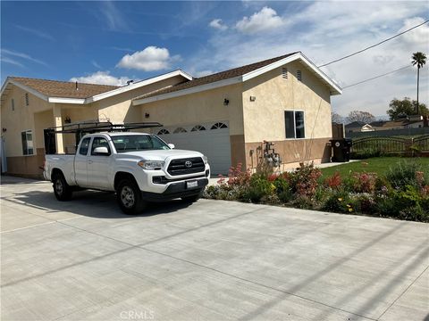 A home in Fontana