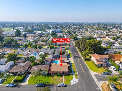 A home in Downey