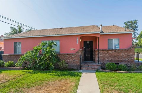 A home in Downey