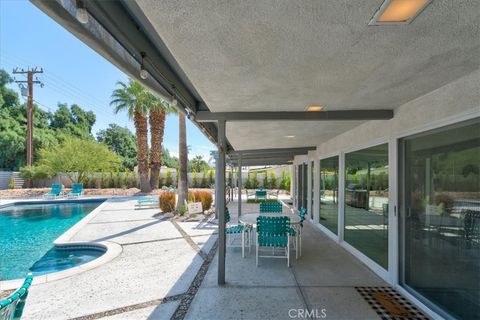 A home in Palm Springs