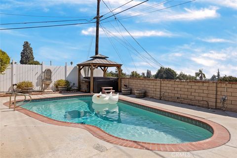 A home in La Habra