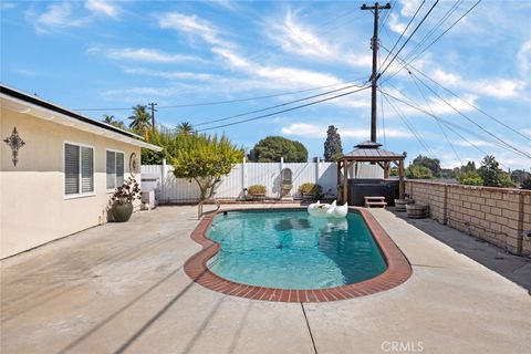 A home in La Habra