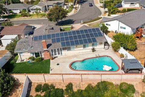 A home in La Habra