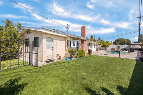 A home in La Habra