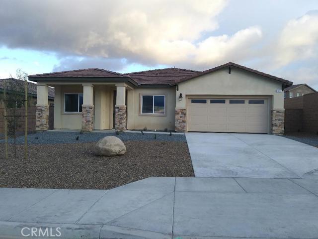 Brand new homes that feature tile roofs, block wall fencing, front yard desert-scape and NO HOA or Mello Roos! These homes have many features that other builders charge extra for; stainless steel appliances, granite counter tops in the kitchen,up to 12 foot ceilings and gas burning fireplaces! There are many more not mentioned amenities so come and see for yourself and make this home your first and final choice!