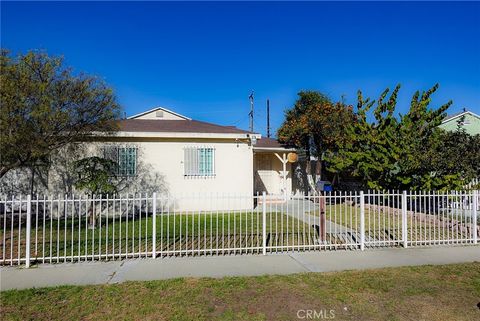 A home in Compton