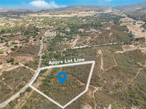 0 Calle Bandido, Lot 11 Murrieta CA 92562