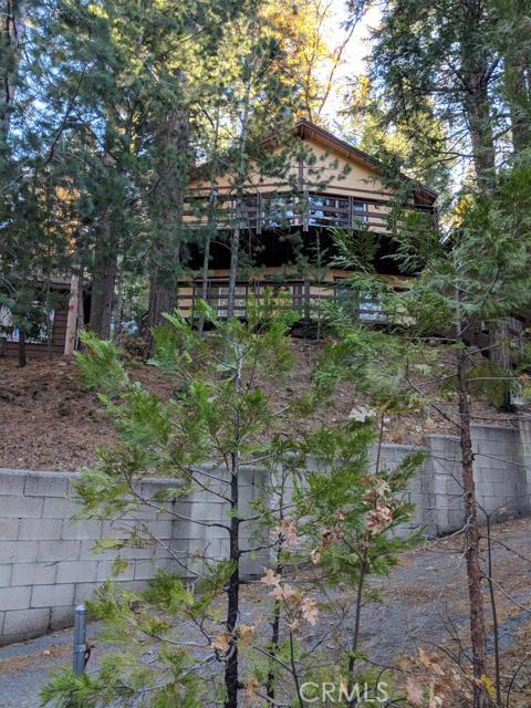 Don't miss this wonderful opportunity to own your very own cabin in the trees! This super clean and well cared for home features 2 bed and 1 bath. Both bedrooms are located downstairs. Head upstairs to open living to dining and kitchen. Enjoy this open floor plan, beautiful tree views, cozy stone fireplace and the soft tones and wood accents throughout. Fabulous soaring trees make this home feel secluded as if your up in the trees! Outside back and front deck are also great for relaxing or entertaining. Some furnishings may stay. Great for full time or part time living. Parking for 2 cars off street. Start enjoying your getaway cabin in the mountains for the holidays!!