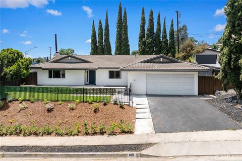 A home in Fullerton