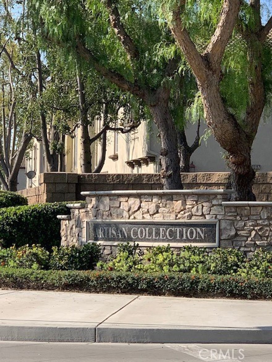 Well maintained complex with community pool, clubhouse, BBQ area and gym  There is a separate playground with jungle gym The home features a front courtyard. First level has 3rd bdrm/office, washer dryer hook-up and access to the 2 car garage. Next level features Bright Living and Dining room, Balacony, Kitchen with built-ins and 1/2 bath.  Top level has two bedroom suites.  Recessed lighting, high ceilings and  Vinyl Floors throughout.