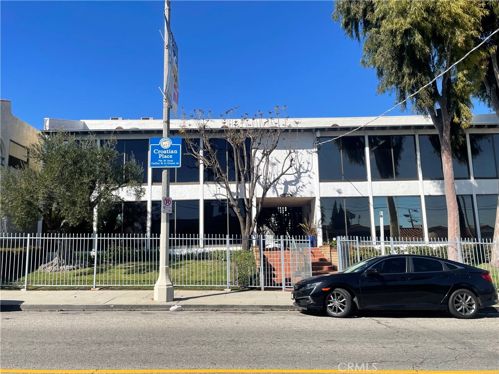 This beautifully maintained, professional office building in downtown San Pedro offers a secure and inviting environment for your business. Each suite is equipped with its own private bathroom and HVAC system for maximum comfort. The suites feature large windows in every room, flooding the space with abundant natural light. An entry courtyard with lush plants provides a peaceful and welcoming atmosphere as you enter the building. The property also includes a parking lot in the rear, with one assigned spot for the tenant (Spot #15), and visitors can easily find street parking just along 9th Street. Ideally located in the vibrant heart of downtown San Pedro, just below Gaffey Street, this commercial property provides an exceptional location for your business needs.
